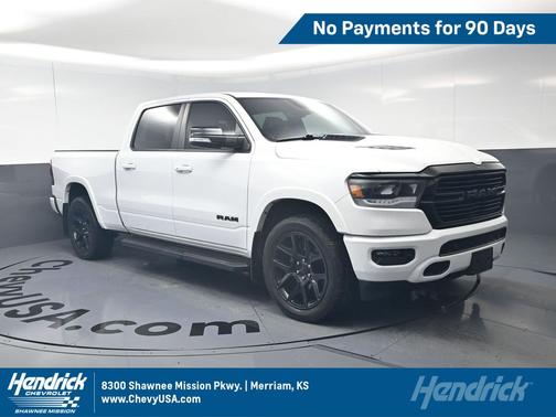 Bright White Clearcoat 2021 RAM 1500 Laramie