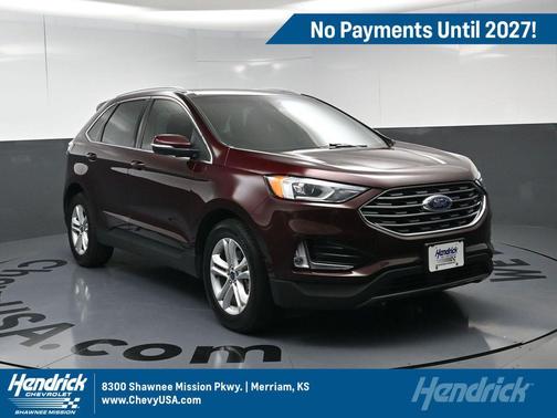 Burgundy Velvet Metallic Tinted Clearcoat 2020 Ford Edge SEL