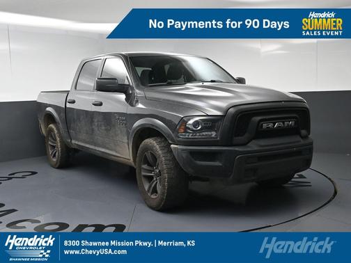 Granite Crystal Metallic Clearcoat 2022 RAM 1500 Classic Warlock Crew Cab 4x4 5'7' Box
