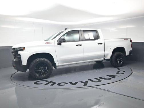 Summit White 2021 Chevrolet Silverado 1500 LT Trail Boss