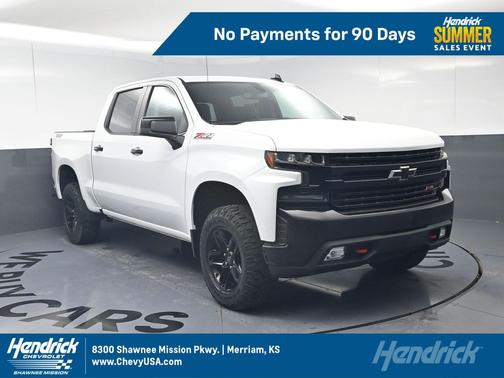 Summit White 2021 Chevrolet Silverado 1500 LT Trail Boss