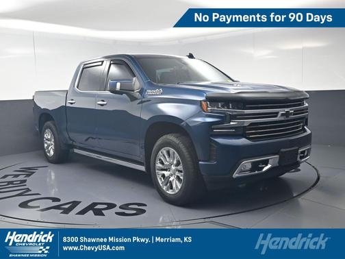 Northsky Blue Metallic 2019 Chevrolet Silverado 1500 High Country