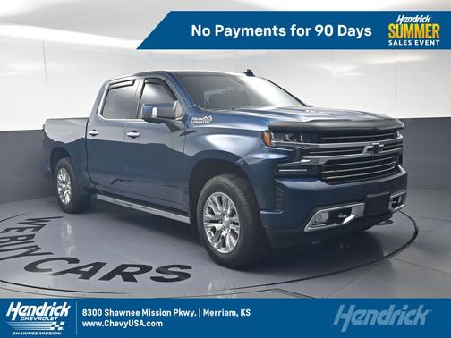 Northsky Blue Metallic 2019 Chevrolet Silverado 1500 High Country