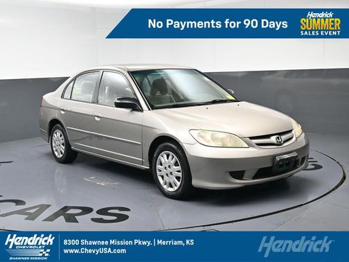 Satin Silver Metallic 2005 Honda Civic LX