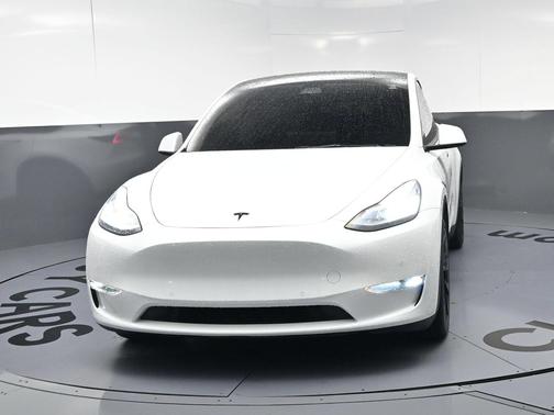 Pearl White Multi-Coat 2021 Tesla Model Y Long Range Dual Motor All-Wheel Drive