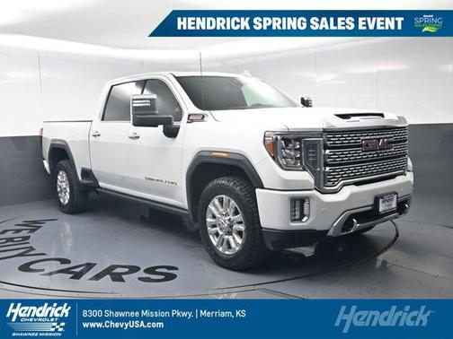 White Frost Tricoat 2021 GMC Sierra 2500 Denali