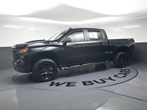 Black 2026 Chevrolet Silverado 1500 Custom Trail Boss