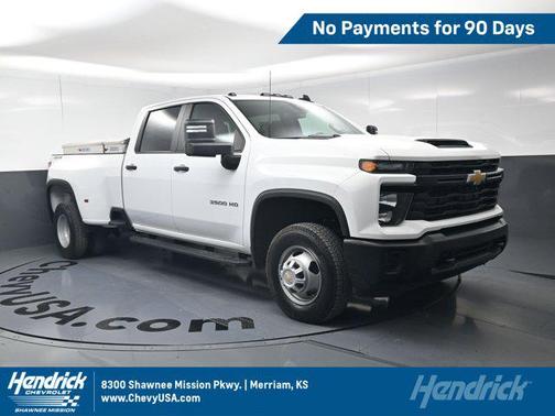 Summit White 2024 Chevrolet Silverado 3500 WT