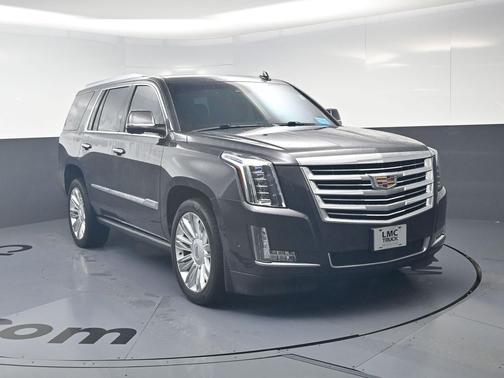 Dark Granite Metallic 2018 Cadillac Escalade Platinum
