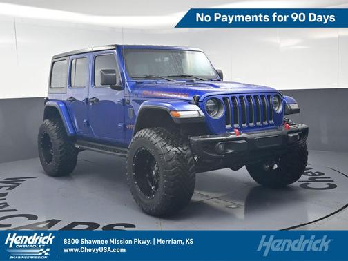 Ocean Blue Metallic Clearcoat 2018 Jeep Wrangler Unlimited Rubicon
