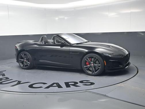 Santorini Black Metallic 2021 Jaguar F-TYPE R AWD Automatic