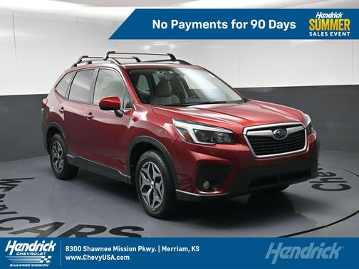Crimson Red Pearl 2021 Subaru Forester Premium