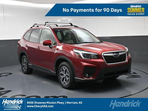 Crimson Red Pearl 2021 Subaru Forester Premium