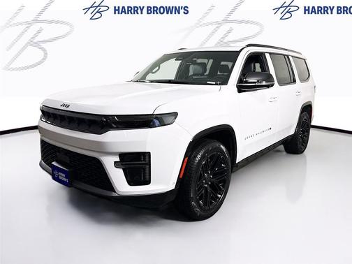 Bright White Clear-Coat Exterior Paint 2026 Jeep Grand Wagoneer Limited Reserve 4x4