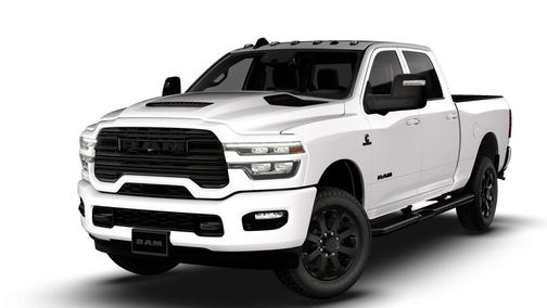 Bright White Clearcoat 2026 RAM 3500 Laramie Crew Cab 4x4 6'4' Box