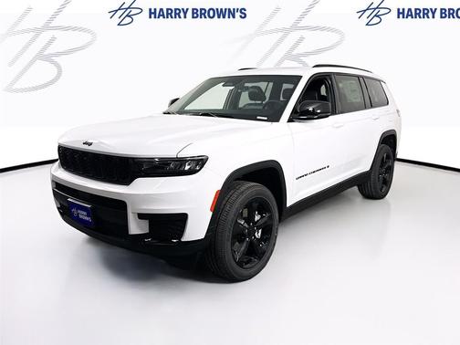 Bright White Clearcoat 2025 Jeep Grand Cherokee L Altitude