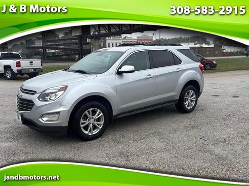 Silver 2016 Chevrolet Equinox LT