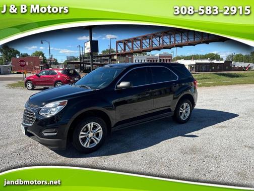 Black 2017 Chevrolet Equinox LS