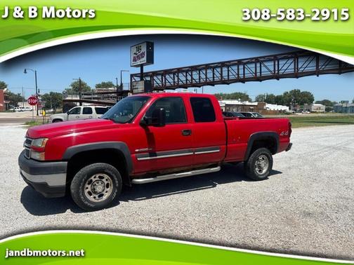 Red 2006 Chevrolet Silverado 2500 LT2 H/D Extended Cab
