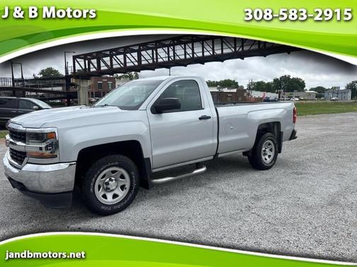 Silver 2017 Chevrolet Silverado 1500 WT