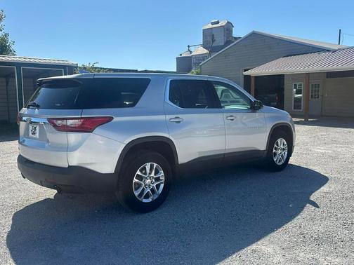 Silver 2020 Chevrolet Traverse LS