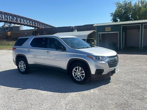 Silver 2020 Chevrolet Traverse LS