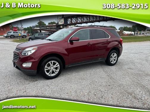 Burgundy 2017 Chevrolet Equinox 1LT