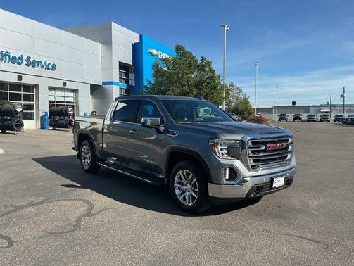 Satin Steel Metallic 2020 GMC Sierra 1500 SLT