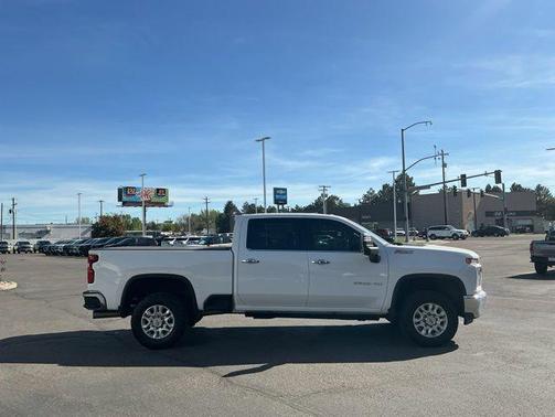 Summit White 2023 Chevrolet Silverado 3500 LTZ
