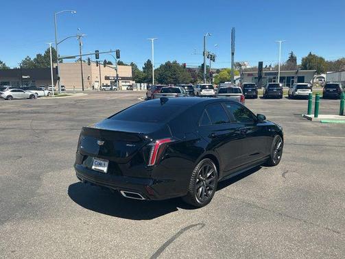 Wave Metallic 2025 Cadillac CT4 Premium Luxury RWD