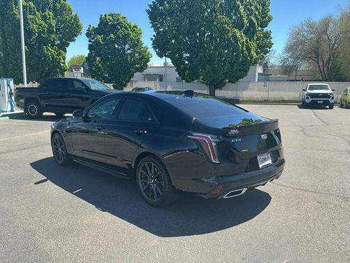 Wave Metallic 2025 Cadillac CT4 Premium Luxury RWD