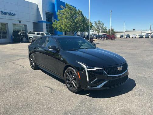Wave Metallic 2025 Cadillac CT4 Premium Luxury RWD