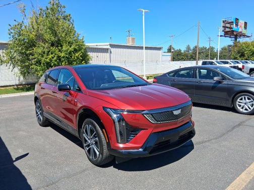 Radiant Red Tintcoat 2025 Cadillac OPTIQ Sport 2 AWD