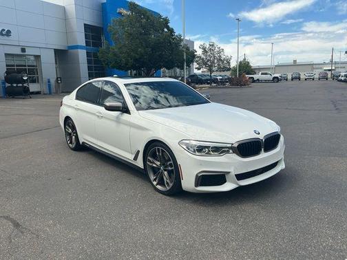 Alpine White 2019 BMW M550 i Xdrive