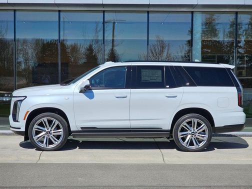 Vibrant White Tricoat 2026 Cadillac Escalade Sport