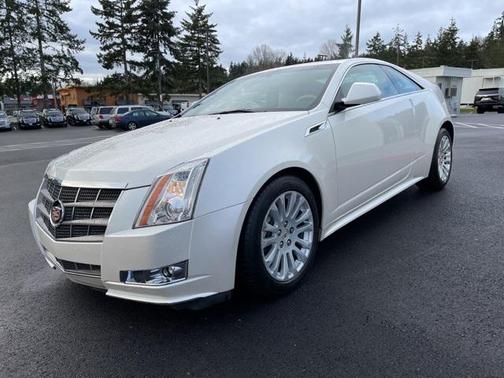 White Diamond Clearcoat 2011 Cadillac CTS Premium