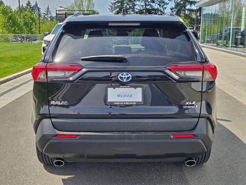 Midnight Black Metallic 2024 Toyota RAV4 Hybrid XLE