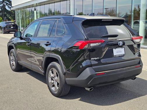 Midnight Black Metallic 2024 Toyota RAV4 Hybrid XLE