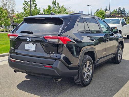 Midnight Black Metallic 2024 Toyota RAV4 Hybrid XLE