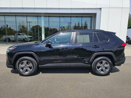 Midnight Black Metallic 2024 Toyota RAV4 Hybrid XLE