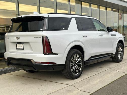 Vibrant White Tricoat 2026 Cadillac Escalade IQL Sport
