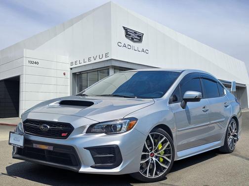 Ice Silver Metallic 2021 Subaru WRX STI Base