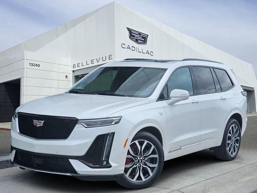 Crystal White Tricoat 2022 Cadillac XT6 Sport AWD