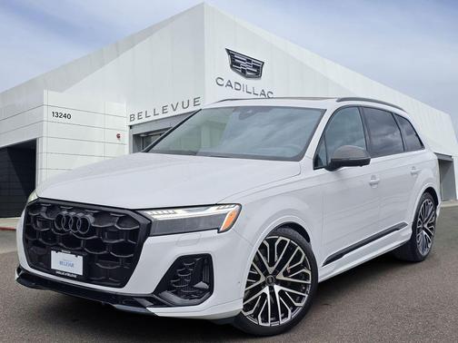 Glacier White Metallic 2025 Audi SQ7 4.0T Prestige