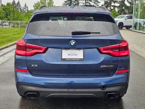 Phytonic Blue Metallic 2021 BMW X3 M40i