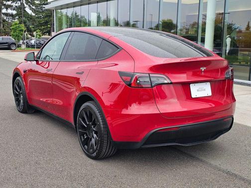 Red Multi-Coat 2021 Tesla Model Y Long Range Dual Motor All-Wheel Drive