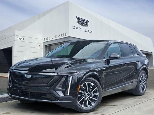 Stellar Black Metallic 2025 Cadillac LYRIQ Sport