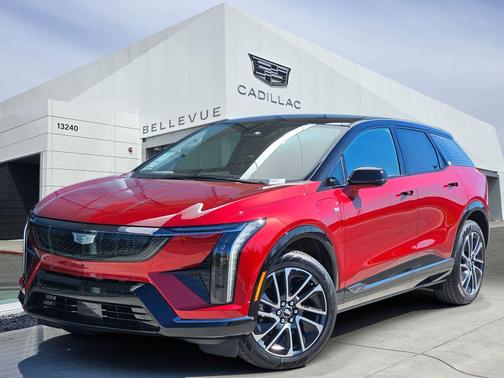 Radiant Red Tintcoat 2026 Cadillac OPTIQ Sport