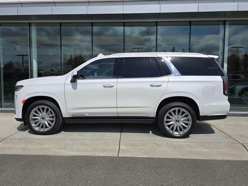 Crystal White Tricoat 2024 Cadillac Escalade Premium Luxury