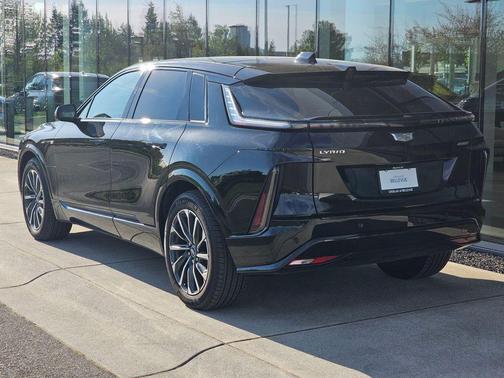 Stellar Black Metallic 2025 Cadillac LYRIQ Sport